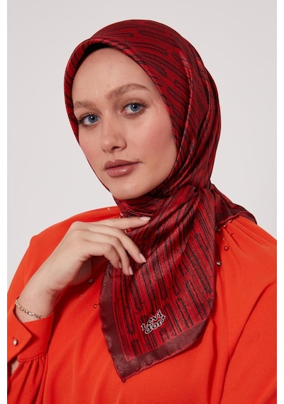 Levidor Kristal Eşarp - 06127 Kırmızı
