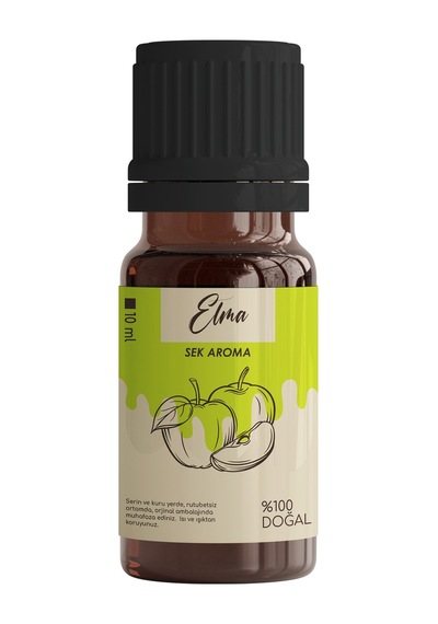 Sek Aroma Hazır Karışım Yeşil Elma Kiti - Hazır Karşım Yeşil Elma Aroması 10 ML - 1 L Uyumlu