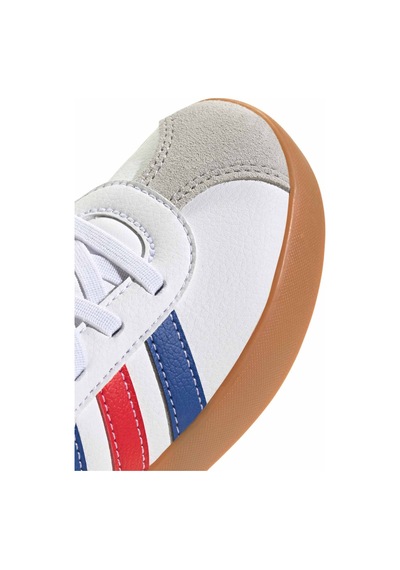 Adidas Vl Court 3.0 El C Beyaz Erkek Çocuk Sneaker Beyaz-mavı-kırmızı Çok Renkli