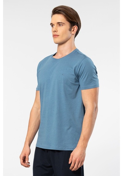 Cacharel Erkek Bisiklet Yaka T-shirt 001