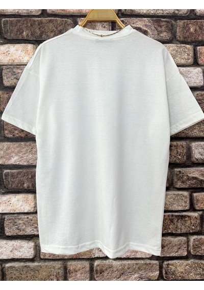 Altamira Erkek El Detay Baskılı Oversize Tshirt 001
