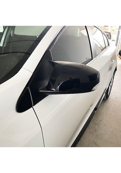Ebal Otomotiv Renault Laguna 3 2007-2014 Piano Black Batman Yarasa  Ayna Kapağı