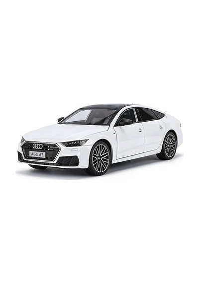 Hobbiez World Audi A7 Diecast Beyaz 1/24 Model Araba