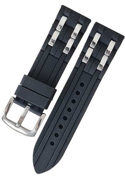 Guess Guw0366g1 Modeli Siyah Silikon Saat Kordonu