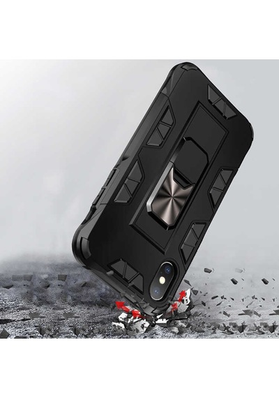 Apple Uyumlu iPhone XS Max 6.5 Kılıf Wolverine Armour Case