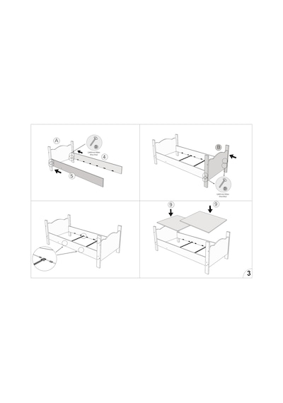Afillibebek Ranza Ikili Ayrılabilen Mdf Profilli 90x190 Beyaz