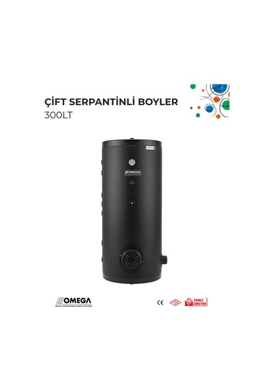 300 L Çift Serpantinli Boyler