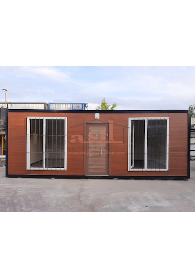 21 M² 1+1 Dış Ahşap Desenli Betopan İç Pvc Lambiri Konut