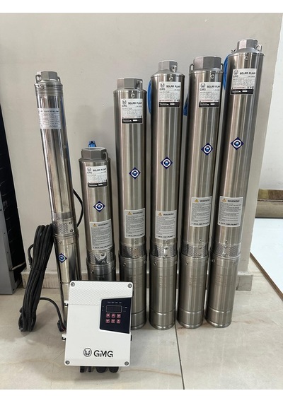 Maksimum.148 Metreden Saatte 9 Ton Su - 200v 2500w Tonajlı Derin Kuyu Solar Ve Şebeke İle Çalışan Dalgıç Pompa