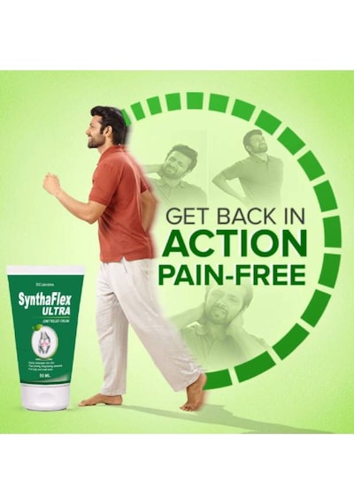 Süper Synthaflex Ultra Masaj Kremi 50 Ml X 2 Ad+masaj Yağı