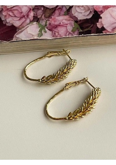 Xuping Gold Vintage Küpe Çok Renkli