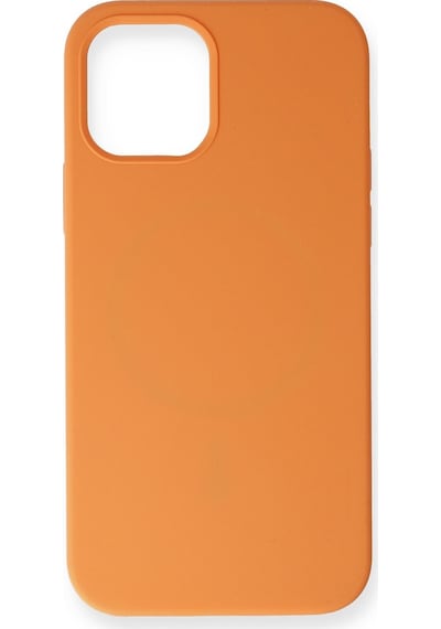 Newface - 916 - Apple iPhone Uyumlu 12 Mini Kılıf Magneticsafe Lansman Silikon Kapak - - Csmo-tex - Koyu Turuncu Newface - 916 - Apple iPhone Uyumlu 12 Mini Kılıf Magneticsafe Lansman Silikon Kapak - - Csmo-tex - Koyu Turuncu