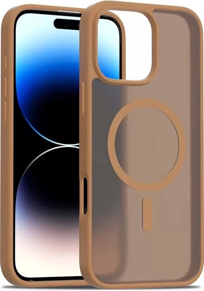 Joko Apple Uyumlu iPhone 16 Pro Max Jota Magsafe Kapak - Çöl Titanyum Resimdeki