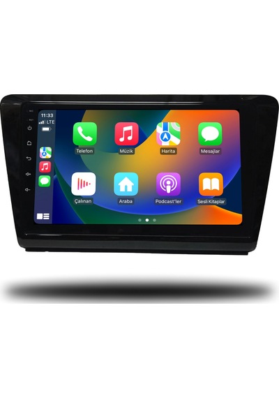 Skoda Rapid 2013-2018 8+256 Gb Premium Ekran Android Carplay Multimedya Sistemi Yazılımsal 9"