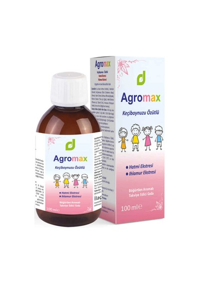 Destek Agromax Keçiboynuzu Özütlü Kids Şurup 100 Ml
