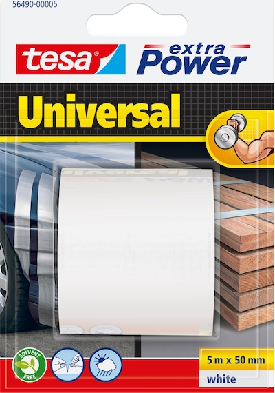 Tesa Ekstra Güçlü Duct Tamir Bandı, Beyaz