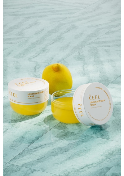 The Ceel Nemlendirici, Besleyici, Batık Giderici ve Arındırıcı Vücut Peelingi Limon Özlü 275 gr