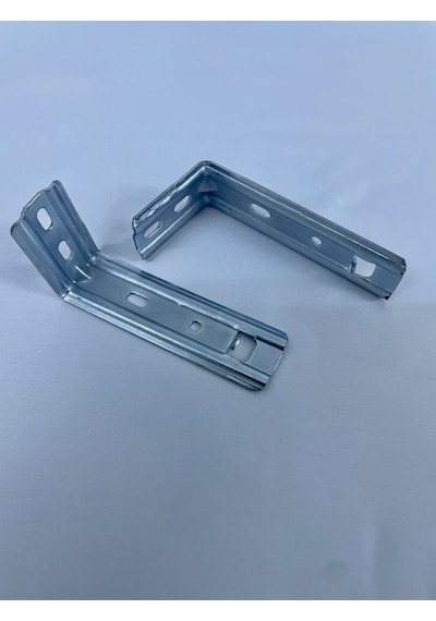 5 Adet Zebra Ve Stor Perde Duvar Montaj Aparatı L Ayak 10 Cm