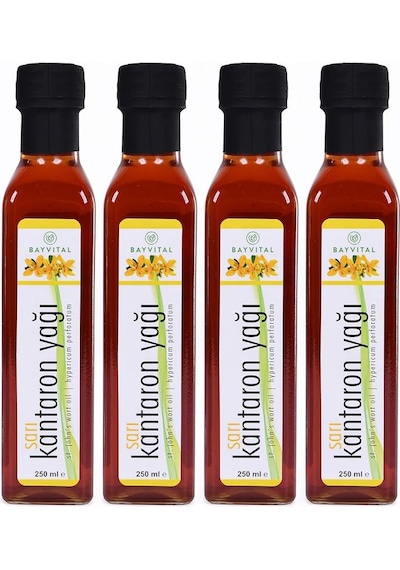 Bayvital Sarı Kantaron Yağı 4 x 250 ML