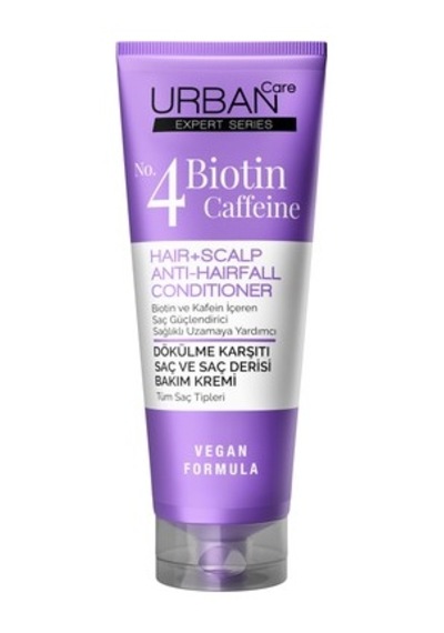 Vegan Saç Bakım Kremi 200 Ml Biotin Ve Kafein İçerikli Zayıf Saçlar İçin