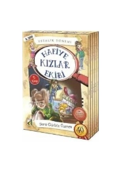 Hafiye Kızlar Ekibi Ustalık Dönemi 5 Kitap - Damla Yayınevi