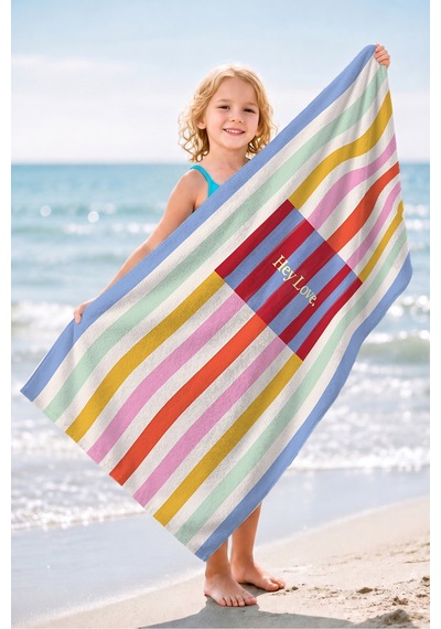 Çizgili Renkli Modern Plaj Havlusu - Pastel Akdeniz Stil Havuz Deniz Hızlı Kuruyan Mikrofiber Havlu Dalgın Yasemin Çizgili Renkli Modern Plaj Havlusu - Pastel Akdeniz Stil Havuz Deniz Hızlı Kuruyan Mikrofiber Havlu Dalgın Yasemin