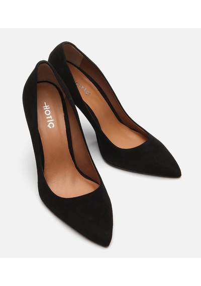 Hotiç Kadın Deri Siyah Stiletto