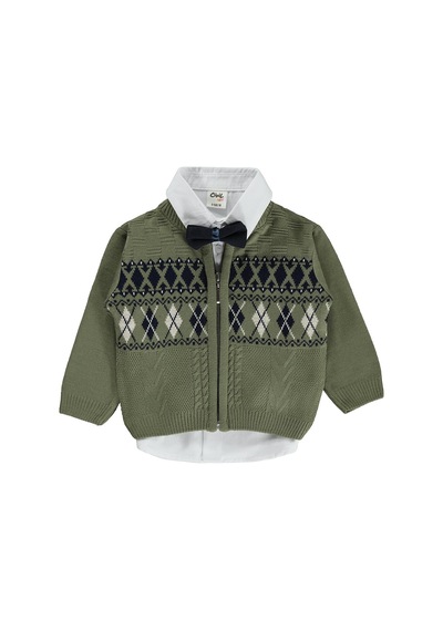 Civil Baby Desenli 6-18 Ay Takım - Haki