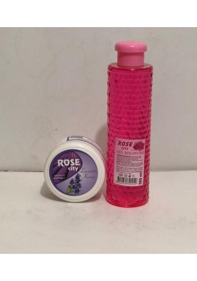 Rose City Gül Kolonyası 380 ML + Rose City Aleo Veralı Lavanta Kremi 135 ML