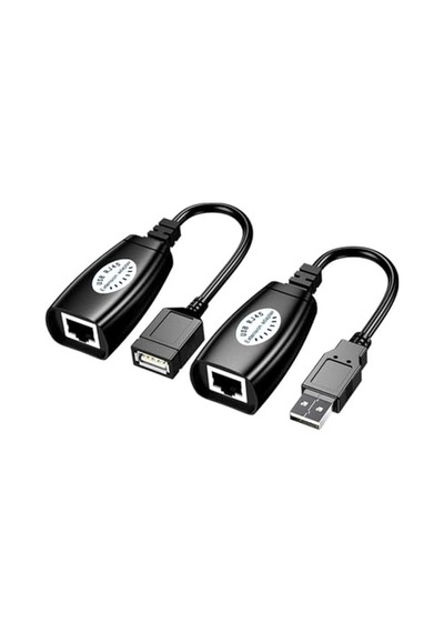 Usb Extrender, 50 Metre Rj45, Usb Uzatma Kablosu, Cat5 Cat6 Uyumlu Diğer