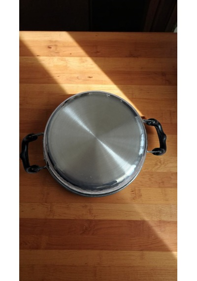 4'lü Alüminyum Tava, Sahan, Bakır Görünümlü 18,20,22,24 Cm