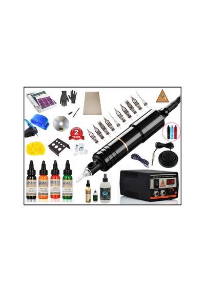 Xl-5338A Hybrıd Black Tattoo Pen Dövme Makinası Seti - Mabuchı Mo