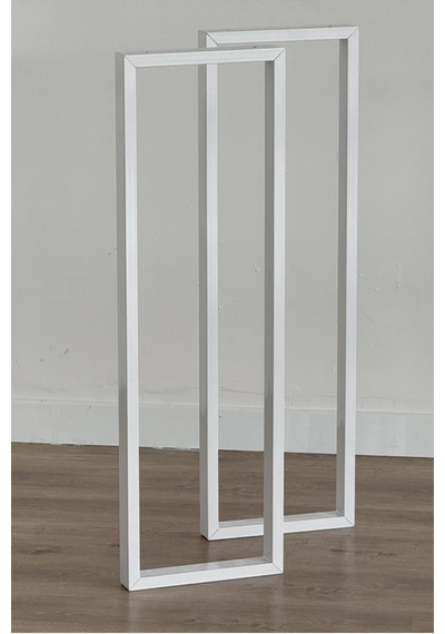 Metal Bar Masası Dresuar Konsol Çok Amaçlı Masa Ayağı 2 Adet Ayak 87 Cm Mobilya Ayağı Beyaz Metal Bar Masası Dresuar Konsol Çok Amaçlı Masa Ayağı 2 Adet Ayak 87 Cm Mobilya Ayağı Beyaz