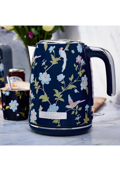 Laura Ashley Elveden Navy 1.7 L Kablosuz Çelik Su Isıtıcı