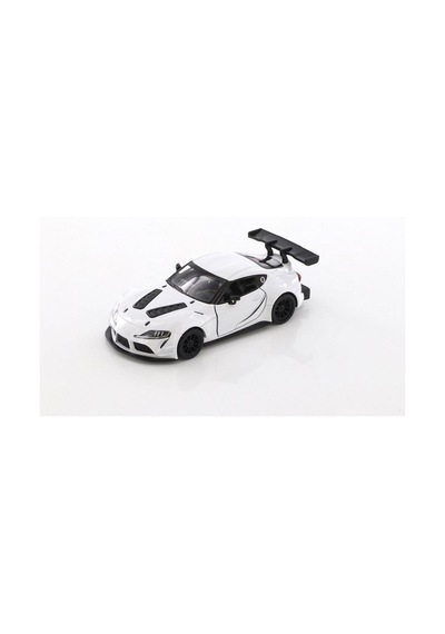Kinsmart Toyota Gr Supra Racing Concept 1:36 Çek Bırak Model Araba - Beyaz