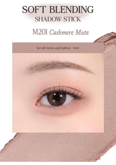 Clio Soft Blending Shadow Stick M201 Cashmere Mute