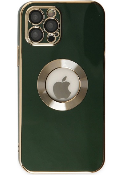 Newface Apple Uyumlu iPhone 12 Pro Max Kılıf Store Silikon - Yeşil Yeşil