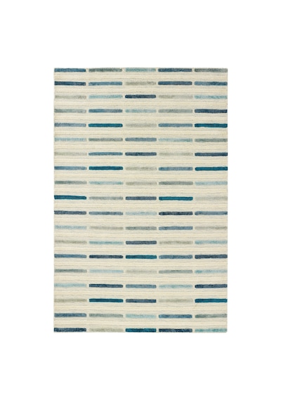 Dolce Vita Halı Milano Turquoise Yün Halı Mavi