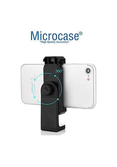 Microcase Tripod - Monopod İçin Ayarlanabilir Telefon Tutucu Başlık - Al2534 Standart