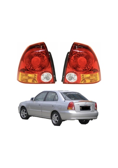 Hyundaı Accent Admire Stop Lambası 2003-2005 Duysuz Sağ Sol Sağ Sol Takim
