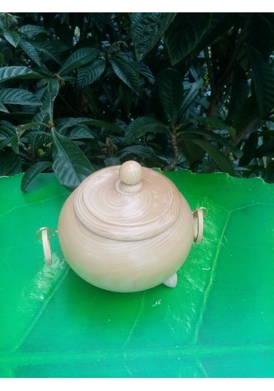 Kapaklı Ahşap Şekerlik