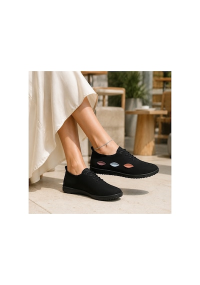 Dadwolf Rahat Yaprak Detaylı Akıllı Bağcıklı Esnek Rahat Comfort Kaydırmaz Taban Günlük Ayakkabı Siyah Dadwolf Rahat Yaprak Detaylı Akıllı Bağcıklı Esnek Rahat Comfort Kaydırmaz Taban Günlük Ayakkabı Siyah