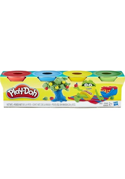 Play Dough 4 Renk Mini Set