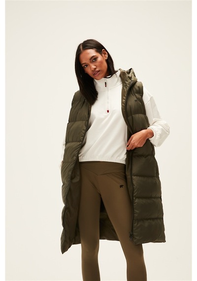 Bad Bear Wayfarer Vest Haki Yeşil Kadın Puffer Yelek-haki Haki