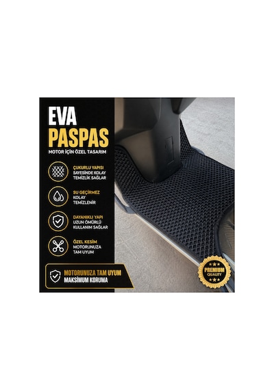 Sym-mio İçin Uyumlu Yeni Nesil Eva Motor Paspası