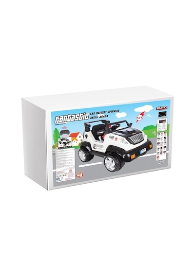 Pilsan Fantastic 12V Akülü Jeep 05-234 Beyaz