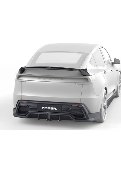 Tesla Juniper İçin Uyumlu Yofer Dizayn Mat Siyah Body Kit Seti