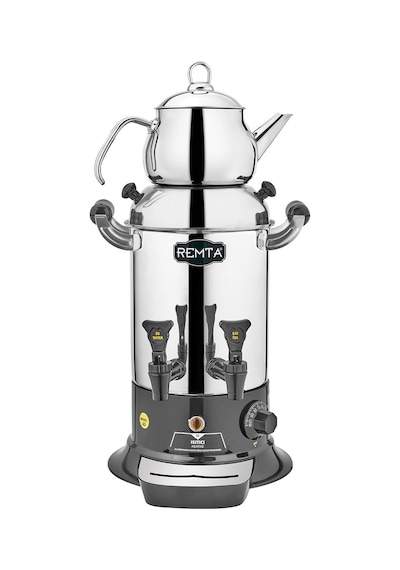 Remta R25 Mini Çay Makinesi, 2 Demlikli, 5 L