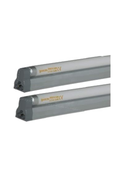 T5 Bant Armatür 1X28W Elektronik Balastlı Antrasit