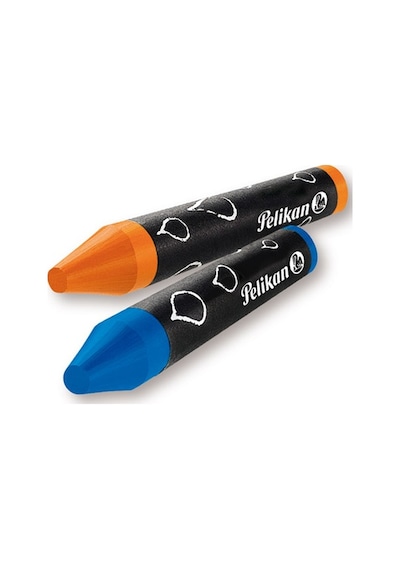 Pelikan Wax Crayons 8'li Sulandırılabilir Mum Boya Plastik Kutulu